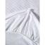 Простирадло на резинці LightHouse Sateen Stripe White 200х90 см біле (603906) - мініатюра 2