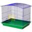 Клетка для грызунов Лорі Комби, цинк, 56.5х40х48 см, в ассортименте - миниатюра 2