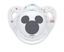 Пустышка силиконовая Nuk Trendline Disney Mickey, ортодонтическая, 6-18 мес., белый (3954018) - миниатюра 1
