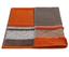 Рушник Hobby Nazende, 140х70 см, помаранчевий з коричневим (313774) - мініатюра 1
