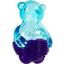 Игрушка для собак GiGwi Suppa Puppa Мишка с пищалкой, синий, 9 см (75035) - миниатюра 1