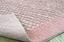 Килим Irya Waffles pink, 120x60 см, світло-рожевий (svt-2000022242592) - мініатюра 3
