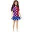Лялька Barbie Модниця в картатій сукні (GHW53) - мініатюра 1