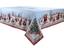 Скатертина Lefard гобеленова новорічна з люрексом Hiver, 100х100 см (716-041) - мініатюра 1