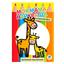 Раскраска для малышей Книжковий хмарочос Жирафенок - миниатюра 1