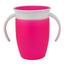 Чашка непроливная Munchkin Miracle 360 с ручками, 207 мл, розовый (01209401.02) - миниатюра 3