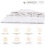 Ковдра антиалергенна MirSon Luxury Exclusive EcoSilk №1315, літня, 220x240 см, біла (237054391) - мініатюра 5