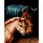 Картина за номерами ZiBi Art Line Пара коней 40х50 см (ZB.64244) - мініатюра 1