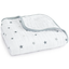 Одеяло Aden + Anais Twinkle, муслин, 120х120 см, белый (AA-6038G) - миниатюра 1