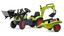 Дитячий трактор на педалях з причепом і 2 ковшами Falk Claas Arion, зелений (2040N) - мініатюра 3