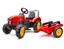 Дитячий трактор на педалях з причепом Falk 2020AB, червоний (2020AB) - мініатюра 1