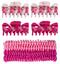 Набор резинок и заколок для волос Titania, розовый, 8 шт. (8009 GIRL) - миниатюра 1