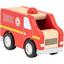 Деревянная машинка Viga Toys Пожарная (44512) - миниатюра 1