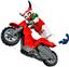 Конструктор LEGO City Безрозсудний трюковий мотоцикл зі скорпіоном, 15 деталей (60332) - мініатюра 5