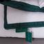 Ковдра MirSon Imperial Satin Luxe, демісезонна, 215х155 см, біла із зеленим кантом - мініатюра 11