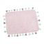 Набір килимків Irya Lucca pembe, 90х60 см і 60х40 см, світло-рожевий (svt-2000022213837) - мініатюра 2