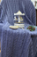 Плед Прованс Soft Косы, 130х90 см, цвет синий меланж (11681) - миниатюра 3