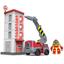 Ігровий набір Robocar Poli Пожежна станція, фігурка Рой в комплекті (83409) - мініатюра 2