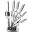 Набір кухонних ножів Heinner Magnium з фіксованим лезом, 8 предметів (HR-GL-8PCS) - мініатюра 1