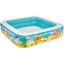 Дитячий надувний басейн Bestway 140х140 см блакитний з білим (21138) - мініатюра 4