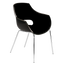 Крісло Papatya Opal, чорний (294027) - мініатюра 1