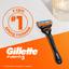 Подарочный набор для мужчин Gillette Fusion5: бритва + сменные катриджи 4 шт. + гель для бритья 200 мл + дорожная косметичка - миниатюра 5