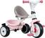 Триколісний велосипед Smoby Toys з козирком, багажником і сумкою, рожевий (741401) - мініатюра 2