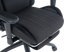 Геймерське крісло GT Racer чорне (X-2534-F Fabric Black) - мініатюра 10