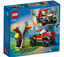 Конструктор LEGO City Пожарно-спасательный внедорожник, 97 деталей (60393) - миниатюра 7
