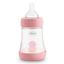 Бутылочка для кормления Chicco Perfect 5, с силиконовой соской, 150 мл, розовый (20211.10.40) - миниатюра 1