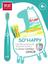Антибактериальная зубная щетка Splat Junior So happy, для детей от 4 лет, мягкая, бирюзовый - миниатюра 3
