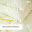 Набір Ideia Попкорн: ковдра, 140х200 см + подушка, 50х70 см, молочний (8000035232) - мініатюра 2