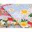 Рушник вафельний Руно Весняні квіти 2, набивний, 35х70 см, комбінований (217.15_Весняні квіти_2) - мініатюра 3