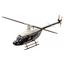 Вертолет Mondo Helicopter Security Italia, черный (57001) - миниатюра 1