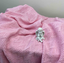 В'язаний плед Прованс Діно Зигзаг, 170х130 см, рожевий (22436) - мініатюра 1