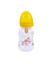 Пляшечка з латексної соскою Baby Team 0+, 125 мл, жовтий (1300) - мініатюра 1