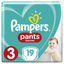 Підгузки-трусики Pampers Pants 3 (6-11 кг), 19 шт. - мініатюра 1
