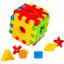 Іграшка-сортер Tigres Чарівний куб, 12 елементів (39376) - мініатюра 1