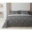 Комплект постельного белья ТЕП Happy Sleep Quadro Star Grey семейный серый с белым (2-03797_25741) - миниатюра 1