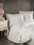 Комплект постельного белья Dantela Vita Alya krem сатин с вышивкой евро кремовый (svt-2000022321419) - миниатюра 2