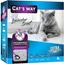 Бентонітовий наповнювач для котячого туалету Cat's Way, лаванда, фіолетові гранули, 6 л - мініатюра 1