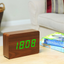 Смарт-будильник с термометром Gingko Brick, коричневый (GK15G8) - миниатюра 2