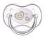 Силіконова симетрична пустушка Canpol babies Newborn Baby 0-6 міс., бежевий (22/580_bei) - мініатюра 1