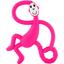 Игрушка-прорезыватель Matchstick Monkey Танцующая Обезьянка, 14 см, розовая (MM-DMT-003) - миниатюра 1