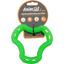Игрушка для собак AnimAll Fun AGrizZzly Кольцо шестисторонное зеленая 12 см - миниатюра 1