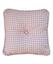 Подушка декоративна Прованс Bella, 35х35 см, клітинка, рожевий (13545) - мініатюра 1