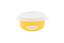 Набір дитячого посуду Baby Team, з нагрудником, жовтий (6090) - мініатюра 7