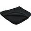 Плед-подушка флісова Bergamo Mild 180х150 см, чорна (202312pl-01) - мініатюра 1