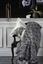 Набор постельное белье с пледом Karaca Home Burundi, евро, темно-серый, 7 предметов (2000022194785) - миниатюра 2