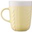 Чашка Ardesto Кnitti, 330 мл, жовтий (AR3457Y) - мініатюра 4